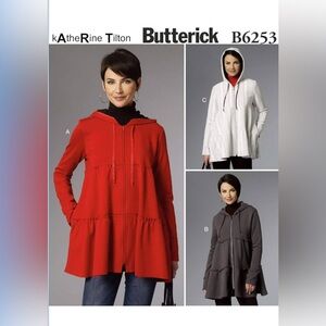 🧵2 for 22$ 🧵 BUTTERICK Jacket Sewing Pattern 6253